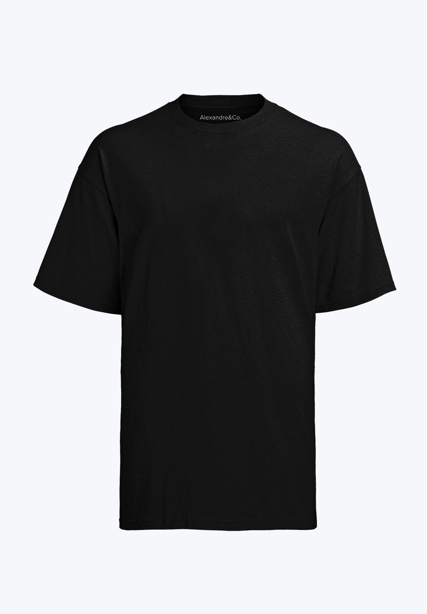 Rich Black Supima Cotton T-shirt