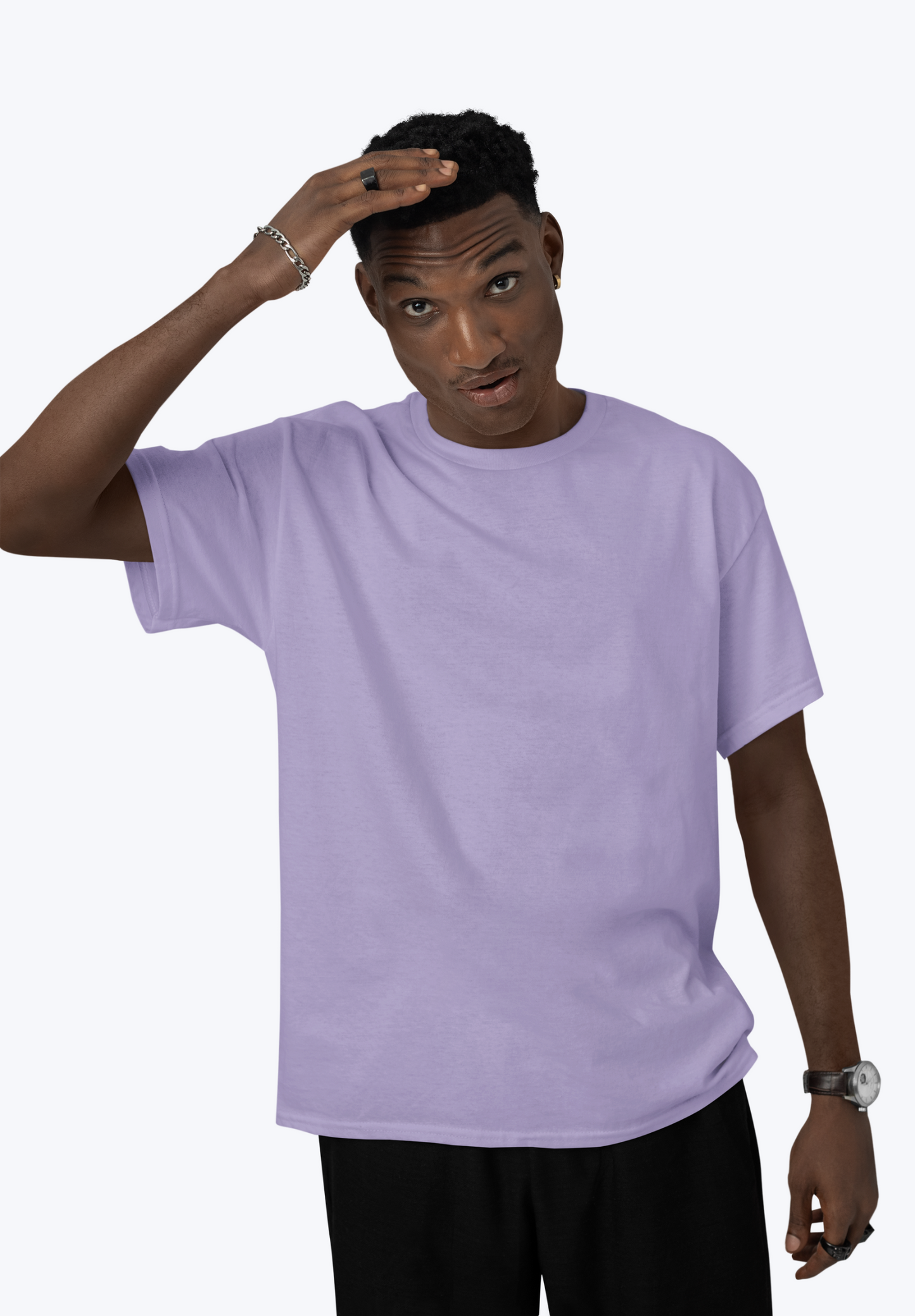 Pastel Lavender Supima Cotton T-shirt