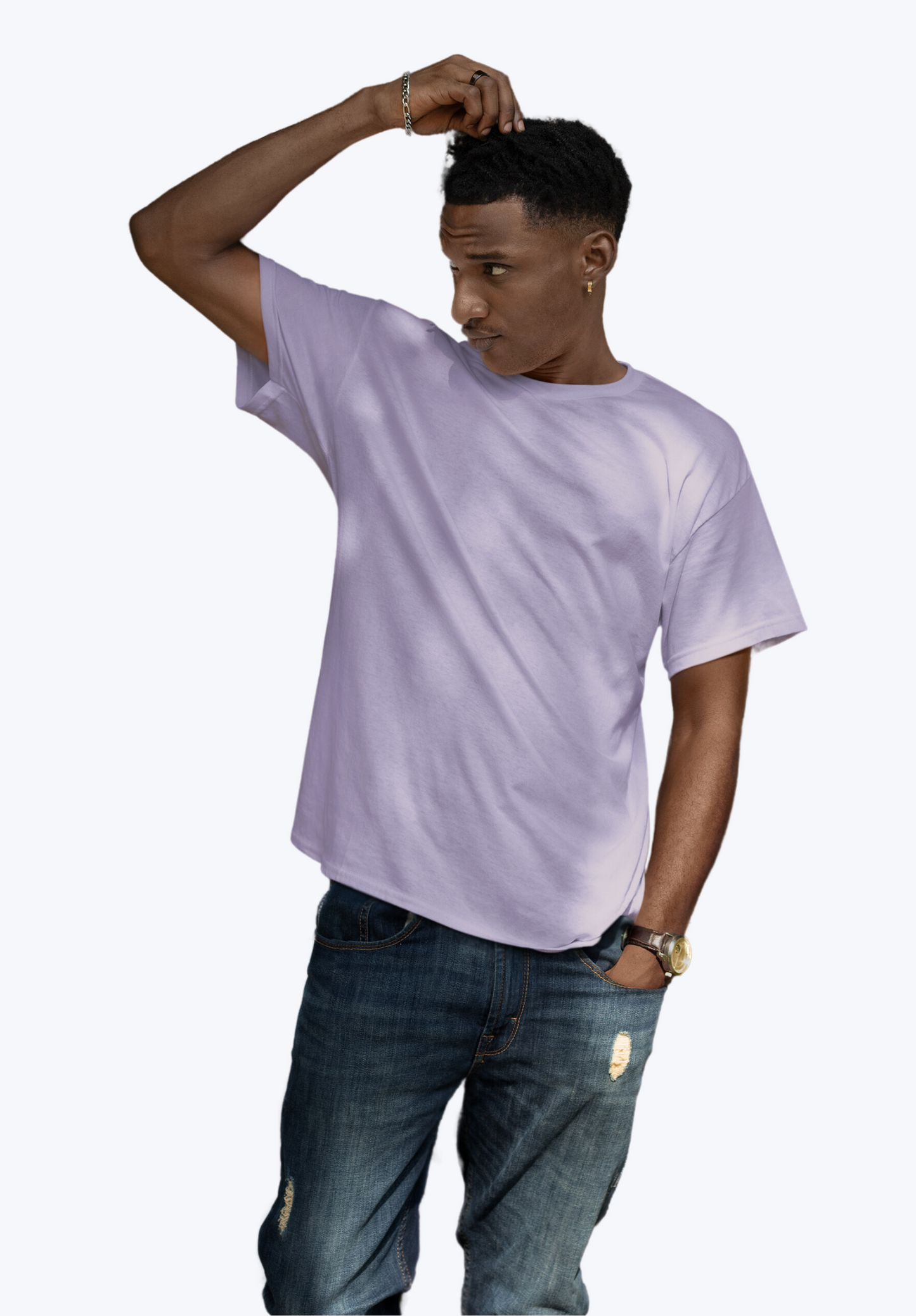 Pastel Lavender Supima Cotton T-shirt