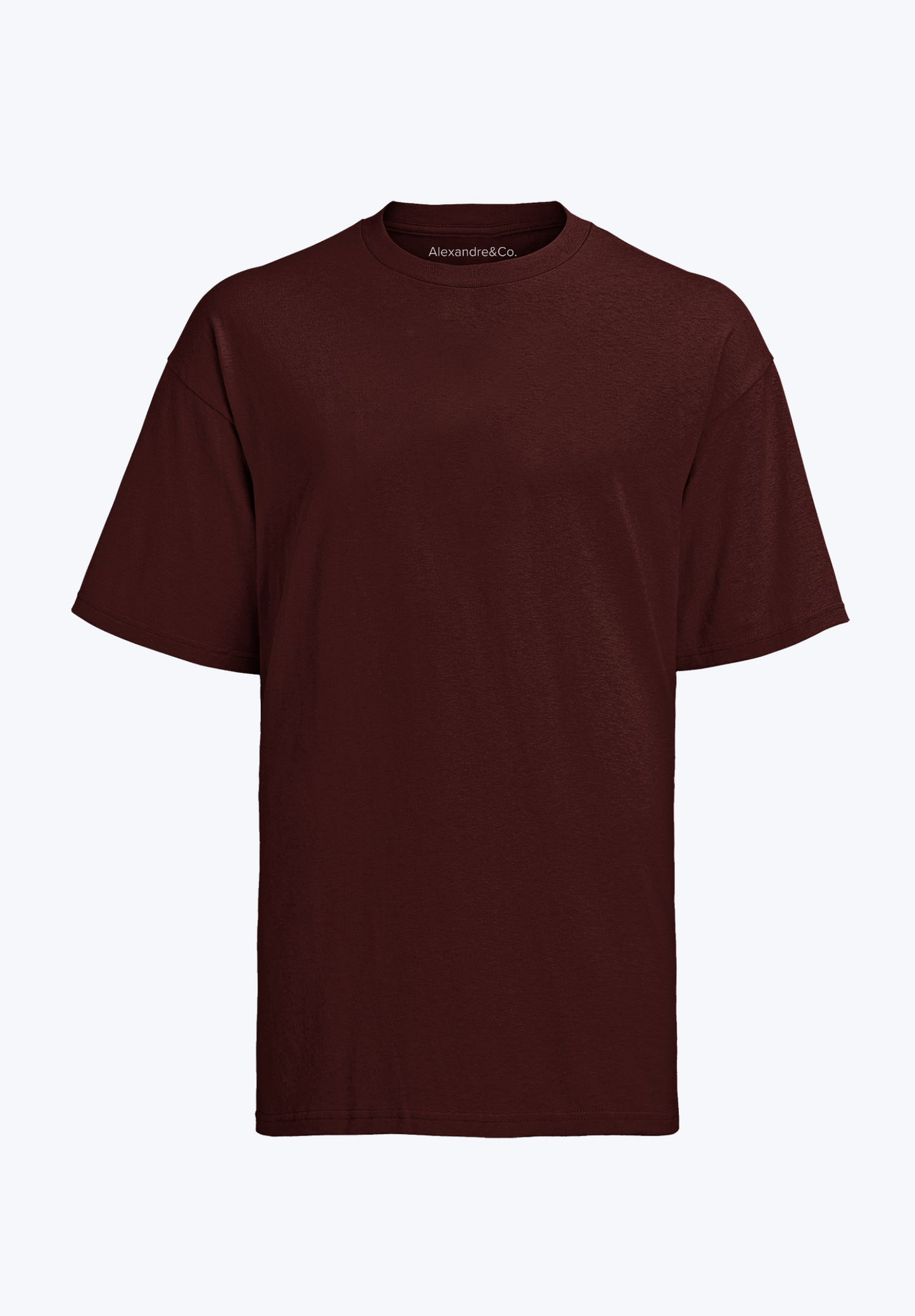 Deep Maroon Supima Cotton T-shirt